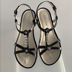Geox Wedge Sandals.Size 37. Very good condition.